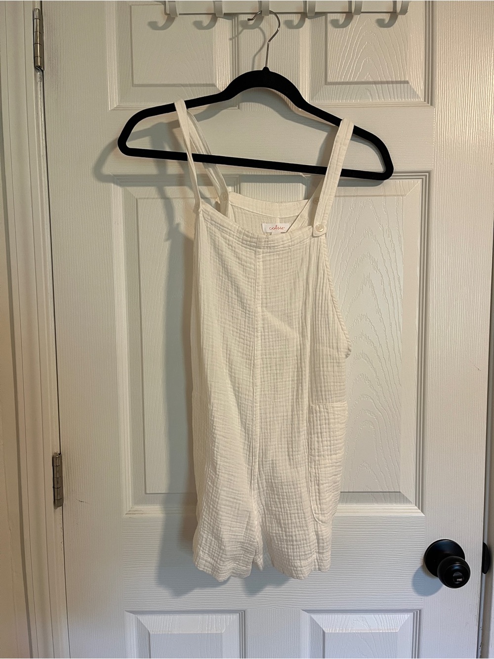 colsie linen swim coverup